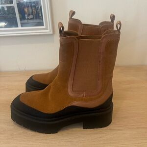 Sam Edelman Brown Chelsea Boots